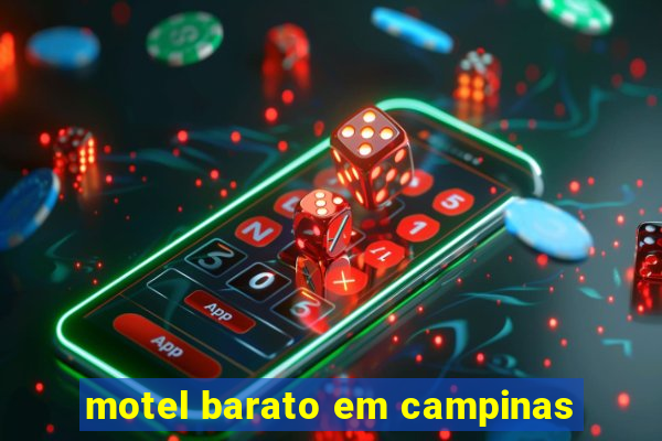 motel barato em campinas